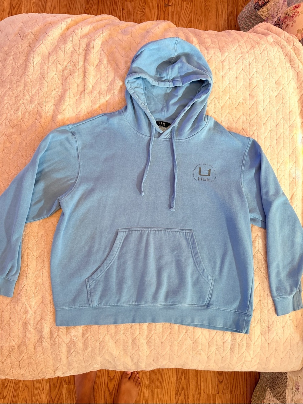 Huk Men’s Light Blue Sweater